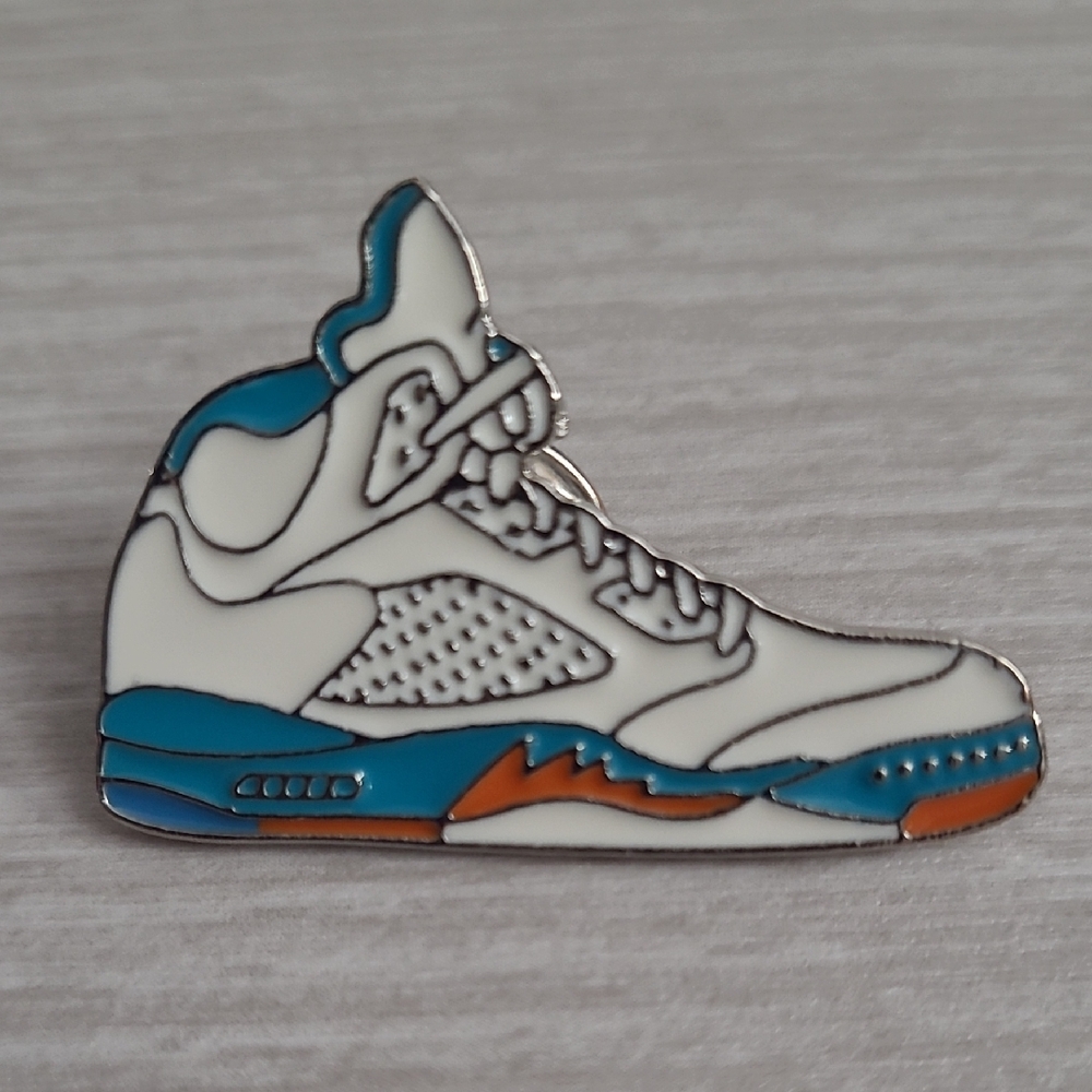 High-top Sneaker Enamel Pin